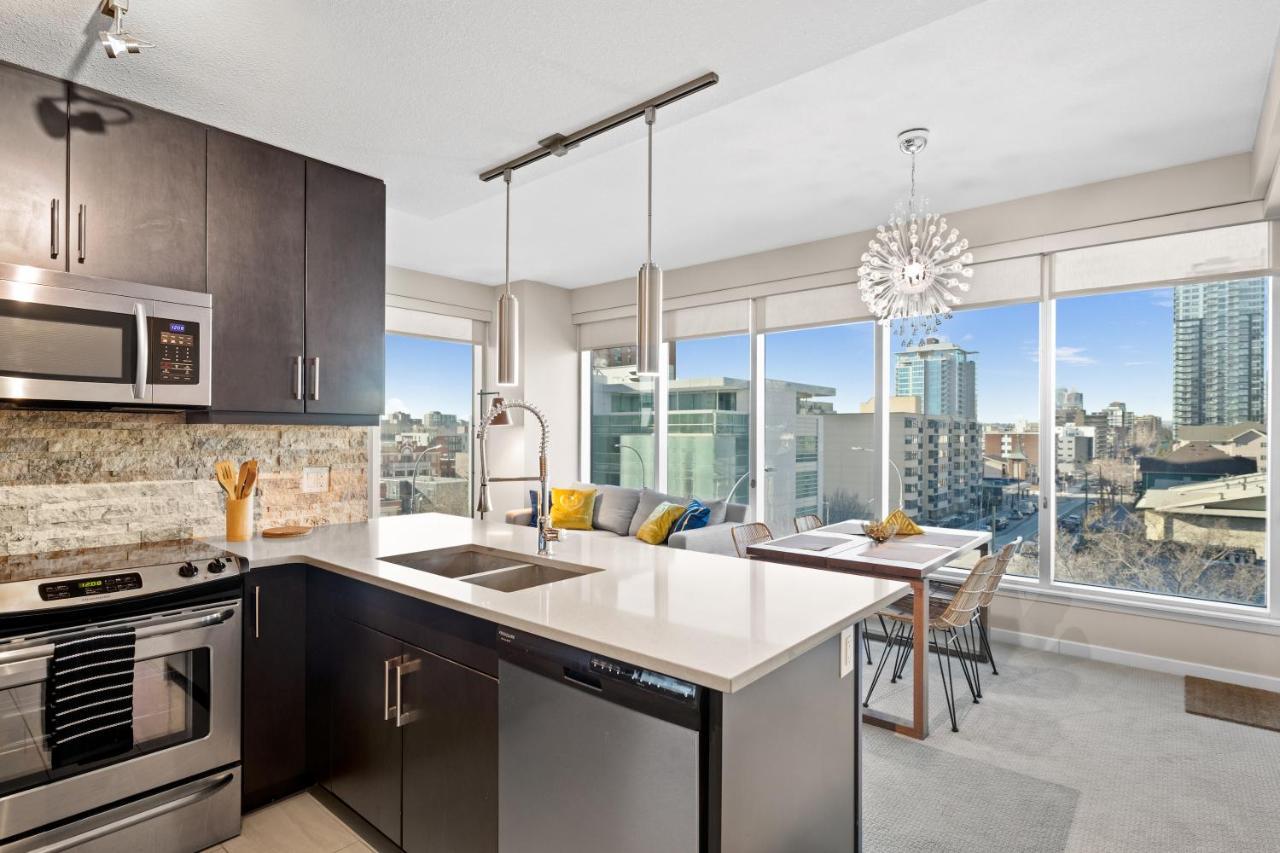 Stylish Downtown Condos By Globalstay YYC Eksteriør bilde