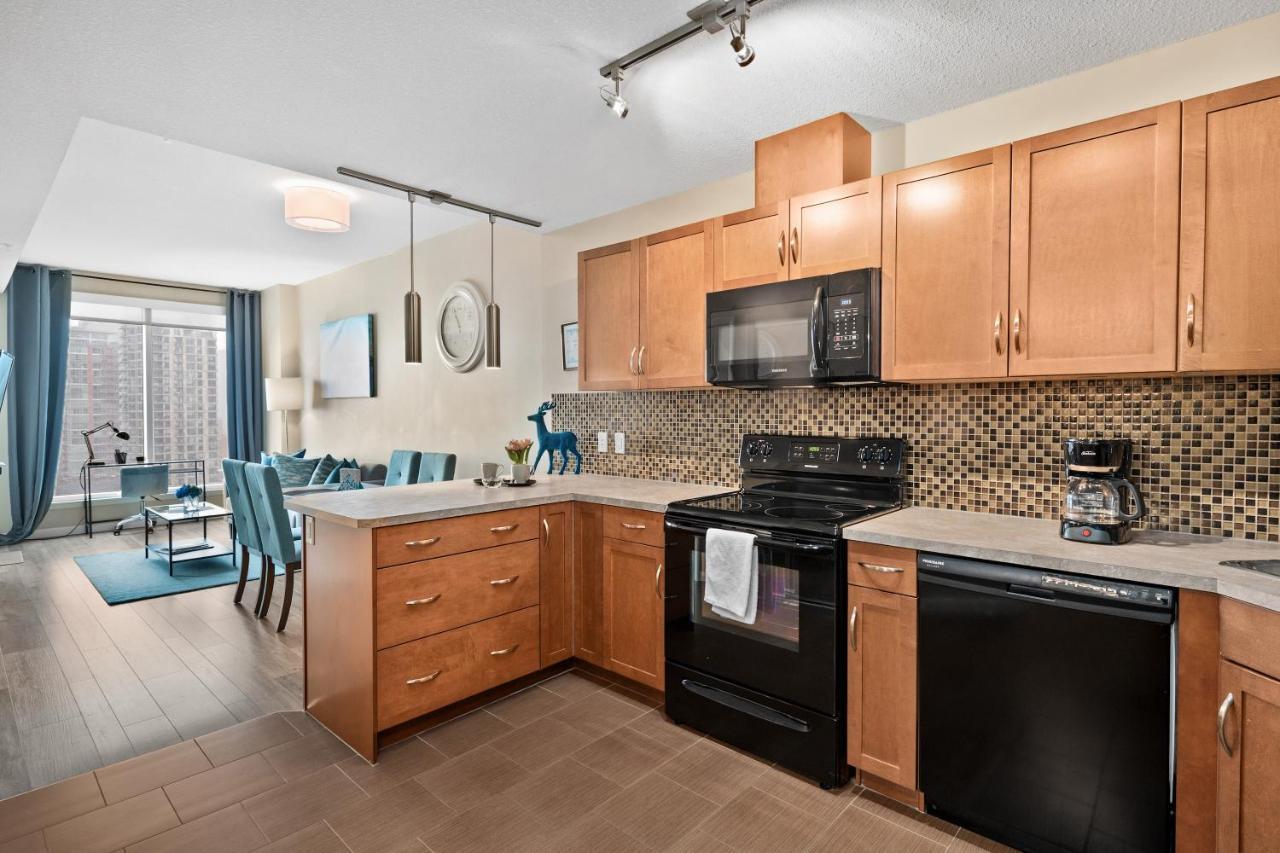Stylish Downtown Condos By Globalstay YYC Eksteriør bilde